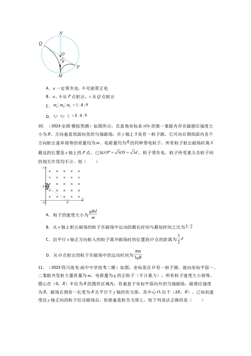 易错点11磁场-（4大陷阱）-备战2024年高考物理考试易错题（.原卷版）docx_04高考物理_新高考复习资料_2024新高考复习资料_专项复习资料_备战2024年高考物理考试易错题（新高考专用）