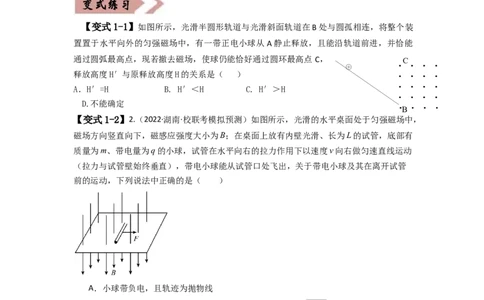 易错点11磁场-（4大陷阱）-备战2024年高考物理考试易错题（.原卷版）docx_04高考物理_新高考复习资料_2024新高考复习资料_专项复习资料_备战2024年高考物理考试易错题（新高考专用）