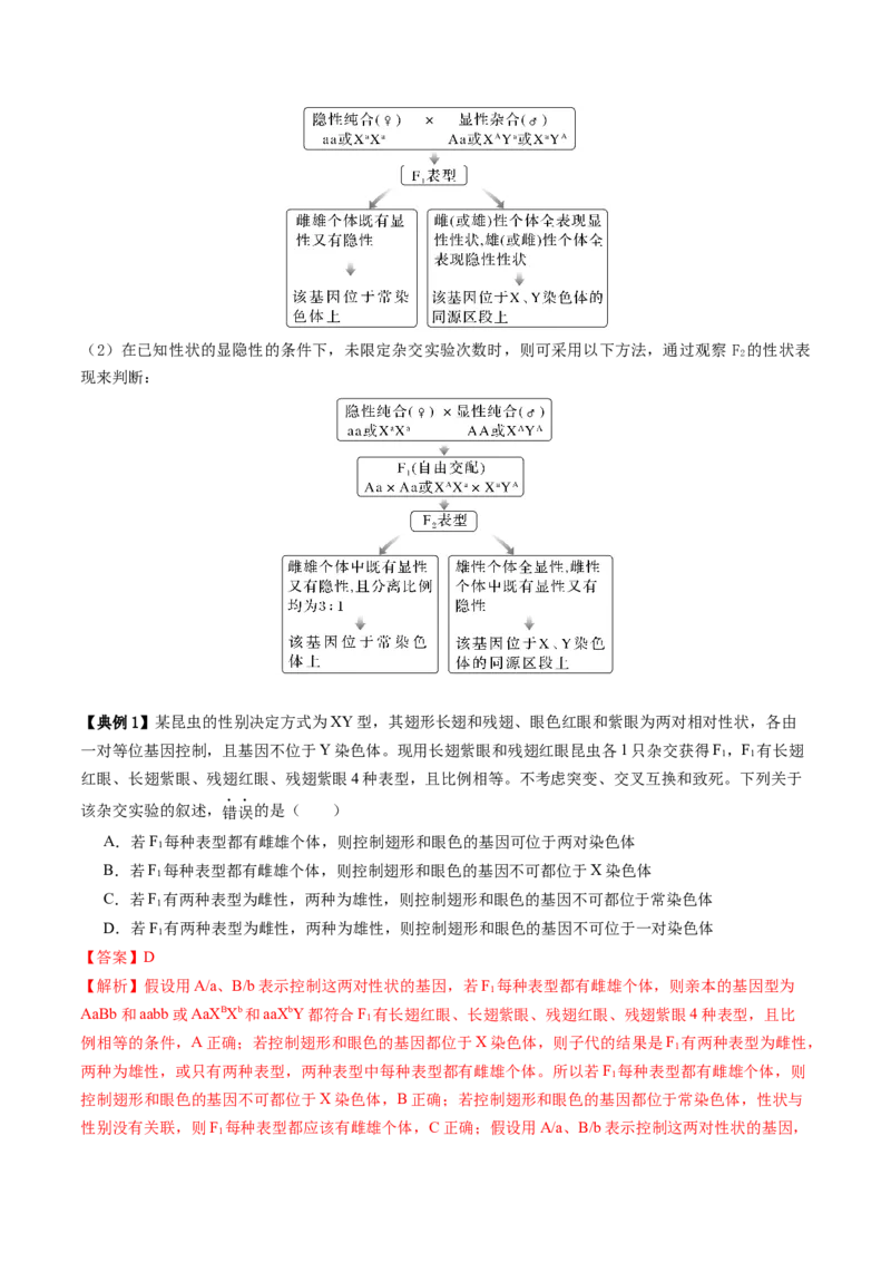 第07讲基因的分离定律和自由组合定律（讲义）（解析版）_2025年新高考资料_二轮复习_01高考语文等多个文件_上好课2025年高考生物二轮复习讲练测（新高考通用）