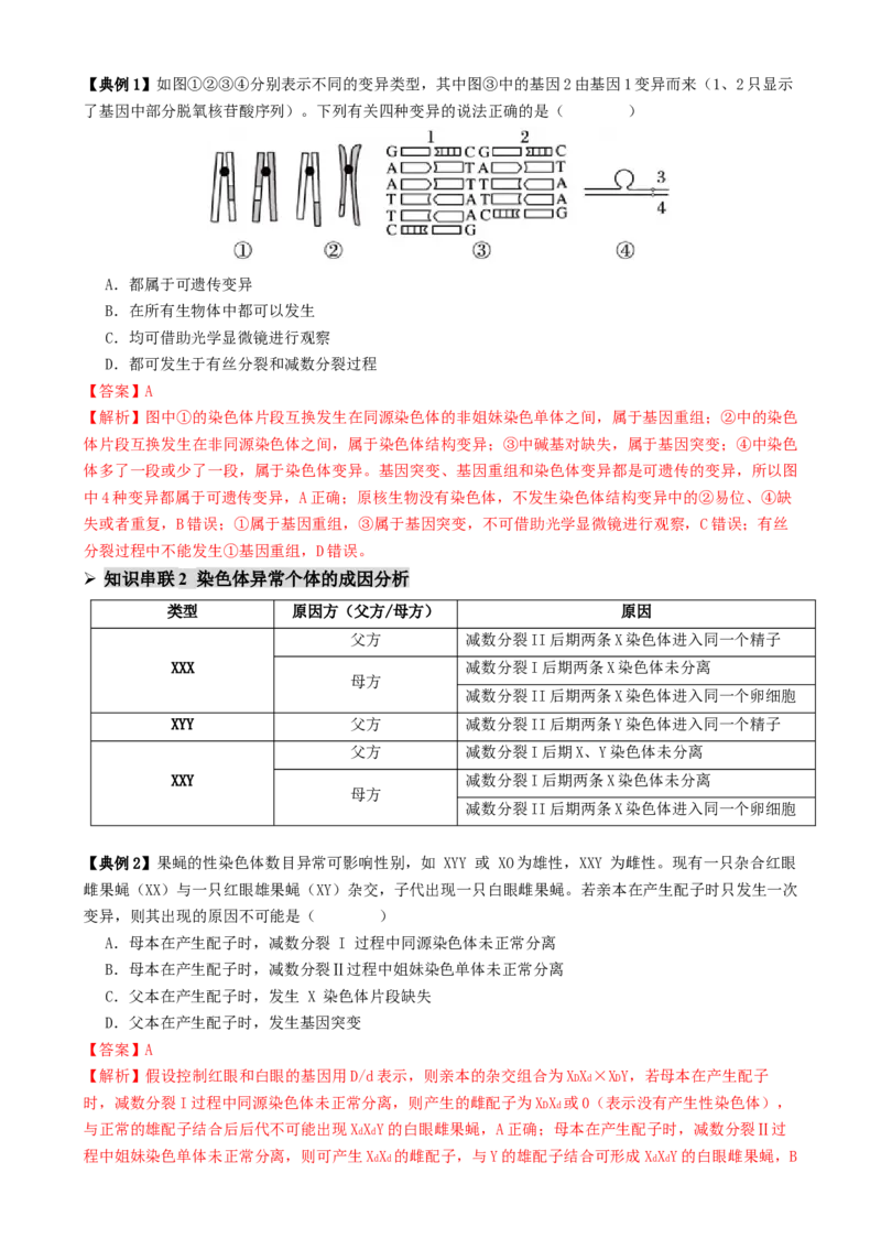 第05讲细胞的增殖和减数分裂（讲义）（解析版）_2025年新高考资料_二轮复习_01高考语文等多个文件_上好课2025年高考生物二轮复习讲练测（新高考通用）