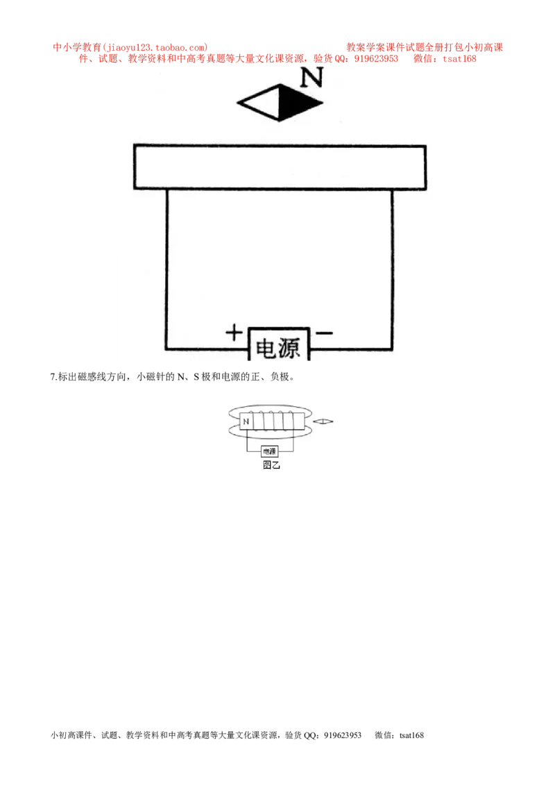 专题15电磁图（讲）-备战2016年中考物理二轮讲练测（原卷版）_初物_1初中物理_物理：备战2016年中考物理二轮复习讲练测132份