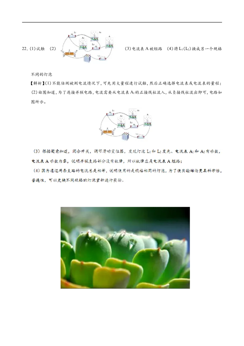 专题15.5串、并联电路中电流的规律-初中物理同步讲义_初物_人教版初中物理初二三同步讲义习题练习八九年级电子资料word素材_20250116_181533_最新人教版初中物理初三全册