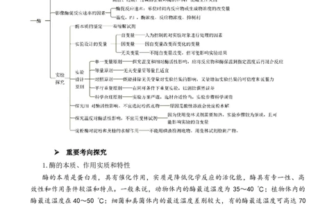 第03讲酶和ATP（讲义）（解析版）_新高考复习资料_2024年新高考复习资料_二轮复习资料_2024年高考生物二轮复习讲练测（新教材新高考）_配套讲义_教师版（含答案解析）