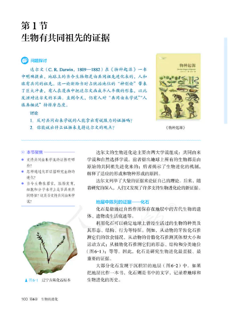 人教版生物必修2_高中电子课本_最新版高中全科高清电子课本_6高中生物课本_2019新人教版