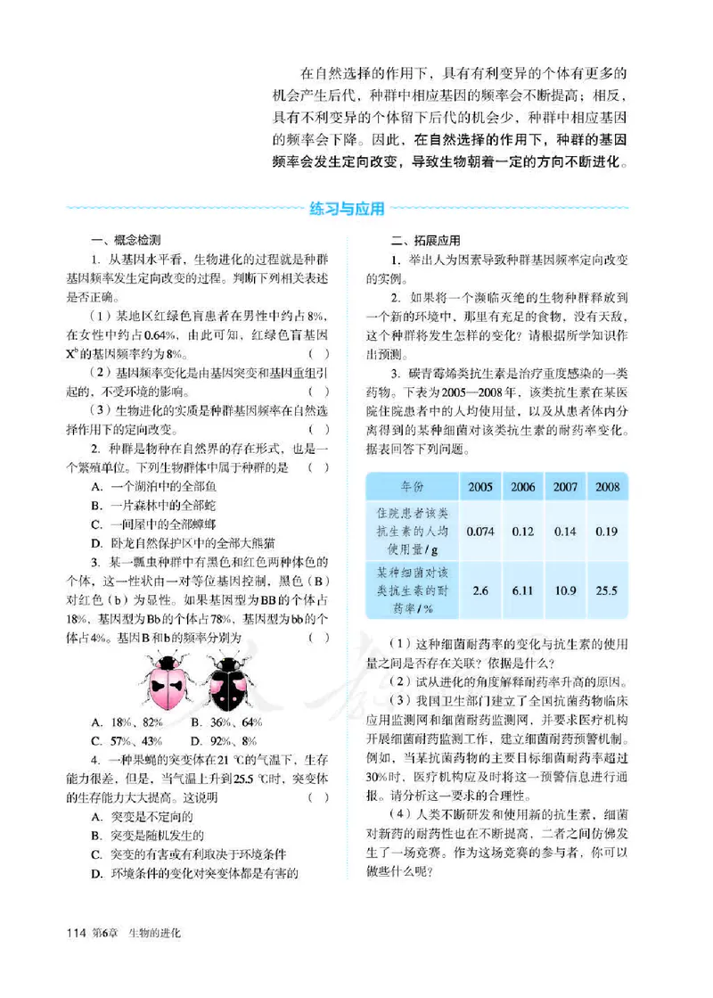 人教版生物必修2_高中电子课本_最新版高中全科高清电子课本_6高中生物课本_2019新人教版