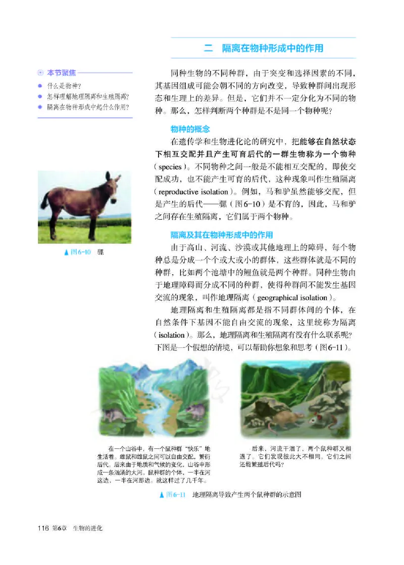 人教版生物必修2_高中电子课本_最新版高中全科高清电子课本_6高中生物课本_2019新人教版