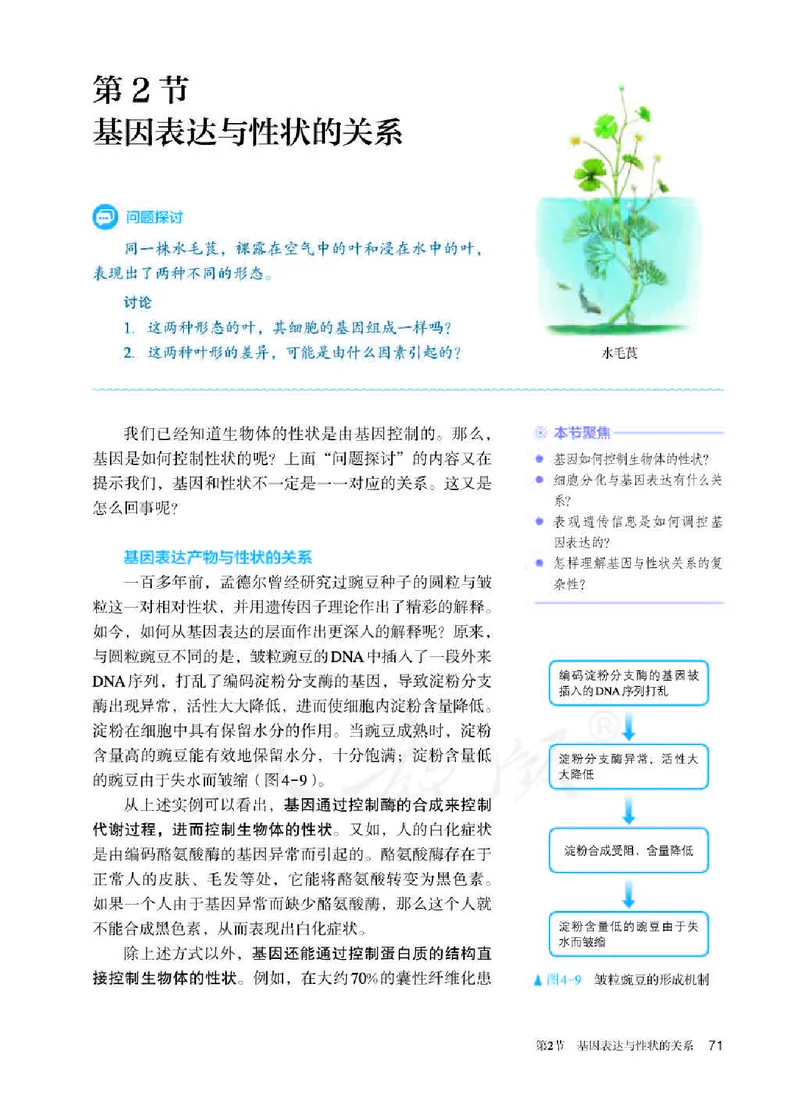 人教版生物必修2_高中电子课本_最新版高中全科高清电子课本_6高中生物课本_2019新人教版