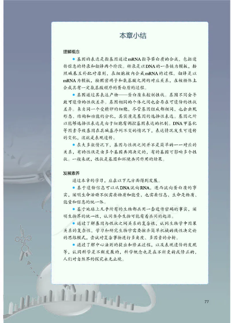 人教版生物必修2_高中电子课本_最新版高中全科高清电子课本_6高中生物课本_2019新人教版