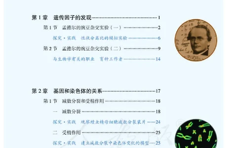人教版生物必修2_高中电子课本_最新版高中全科高清电子课本_6高中生物课本_2019新人教版