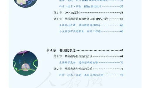 人教版生物必修2_高中电子课本_最新版高中全科高清电子课本_6高中生物课本_2019新人教版