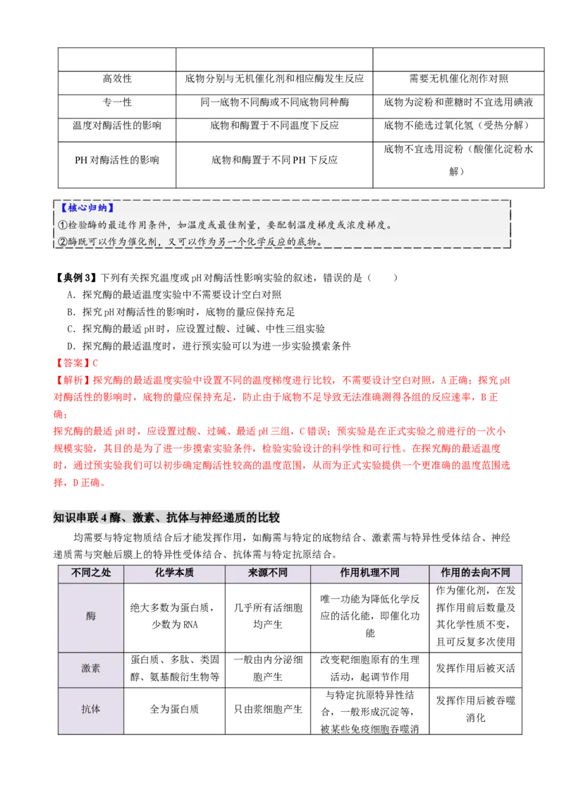 第03讲ATP和酶（讲义）（解析版）_2025年新高考资料_二轮复习_上好课2025年高考生物二轮复习讲练测（新高考通用）3380526