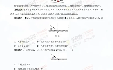 专题2.1光的直线传播光的反射和折射（讲练）-2016年中考物理一轮复习讲练测课课通（原卷版）_初物_1初中物理_物理：2016年中考物理一轮复习讲练测课课通全套打包116份