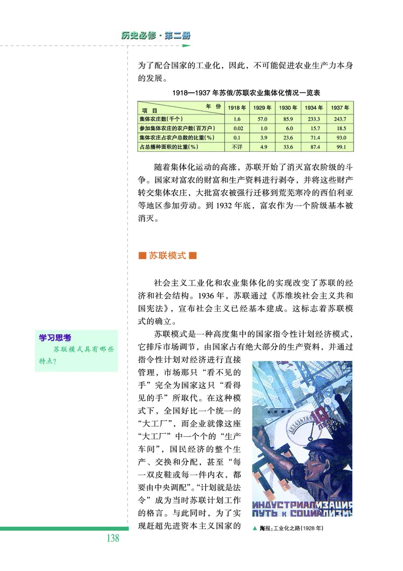 人民版高中历史必修二_高中电子课本_8.高中历史课本_人民版高中历史