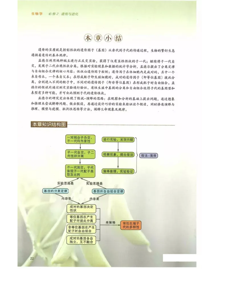 新浙科版高中生物必修2《遗传与进化》_高中电子课本_最新版高中全科高清电子课本_6高中生物课本_2019新人教版