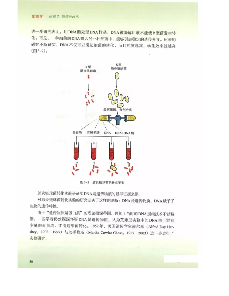 新浙科版高中生物必修2《遗传与进化》_高中电子课本_最新版高中全科高清电子课本_6高中生物课本_2019新人教版