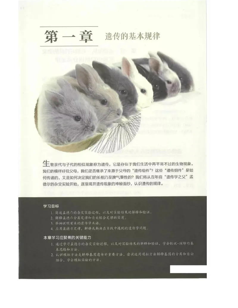 新浙科版高中生物必修2《遗传与进化》_高中电子课本_最新版高中全科高清电子课本_6高中生物课本_2019新人教版
