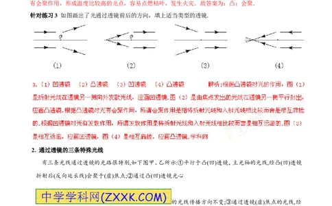 专题12透镜（第01期）-2016年中考物理考点总动员系列（解析版）_初物_1初中物理_物理：2016年中考物理考点总动员系列全套打包150份