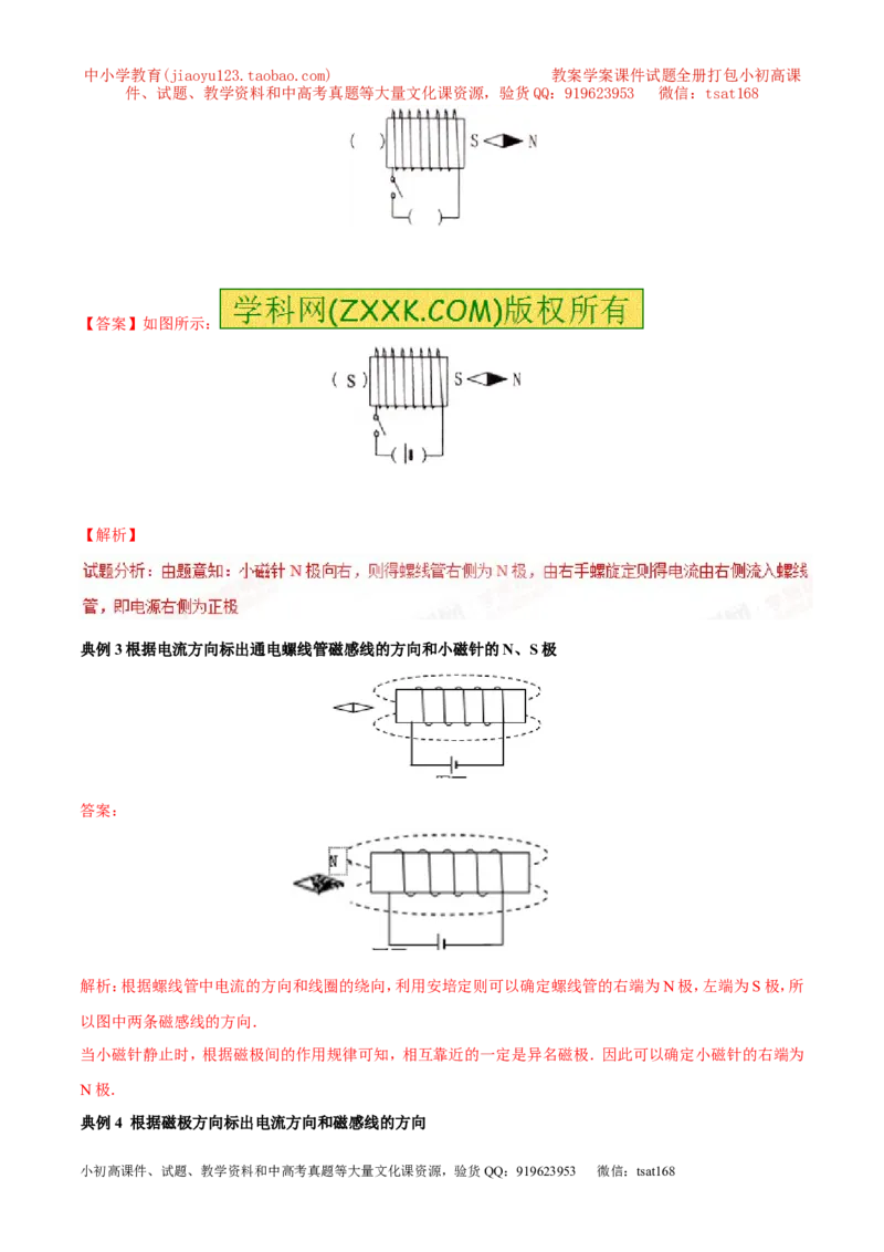 专题15电磁图（讲）-备战2016年中考物理二轮讲练测（解析版）_初物_1初中物理_物理：备战2016年中考物理二轮复习讲练测132份