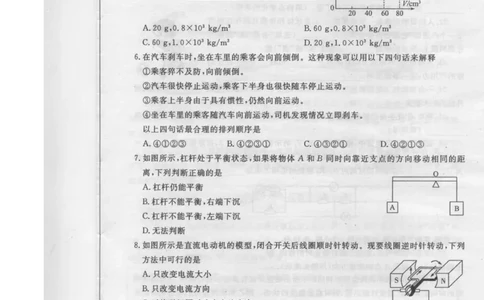 专题35质量和密度（二）-2016年中考物理必备之微测试（原卷版）_初物_1初中物理_物理：2016年中考物理必备之微测试打包130份