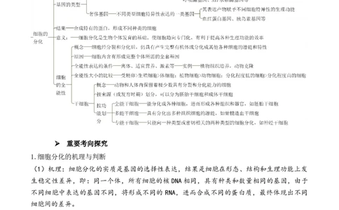 第06讲细胞的分化、衰老和死亡（讲义）解析版_新高考复习资料_2024年新高考复习资料_二轮复习资料_2024年高考生物二轮复习讲练测（新教材新高考）_配套讲义_教师版（含答案解析）