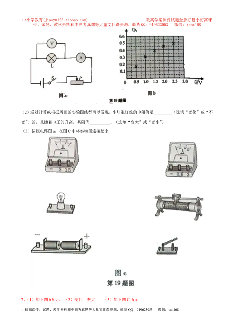 专题15测量电阻（第04期）-2016年中考物理考点总动员系列（解析版）_初物_1初中物理_物理：2016年中考物理考点总动员系列全套打包150份