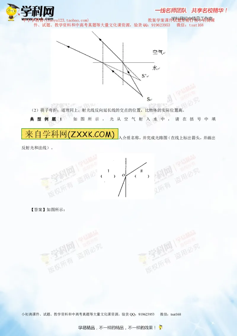 专题2.1光的直线传播光的反射和折射（讲练）-2016年中考物理一轮复习讲练测课课通（解析版）_初物_1初中物理_物理：2016年中考物理一轮复习讲练测课课通全套打包116份