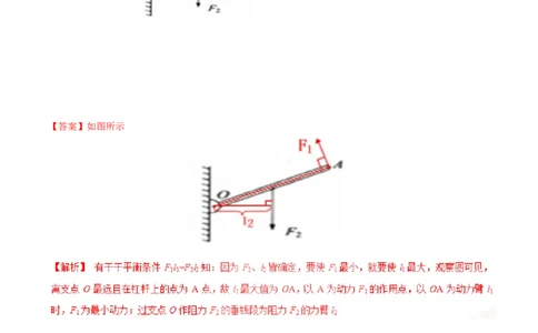 专题14力学作图（测）-备战2016年中考物理二轮讲练测（解析版）_初物_1初中物理_物理：备战2016年中考物理二轮复习讲练测132份