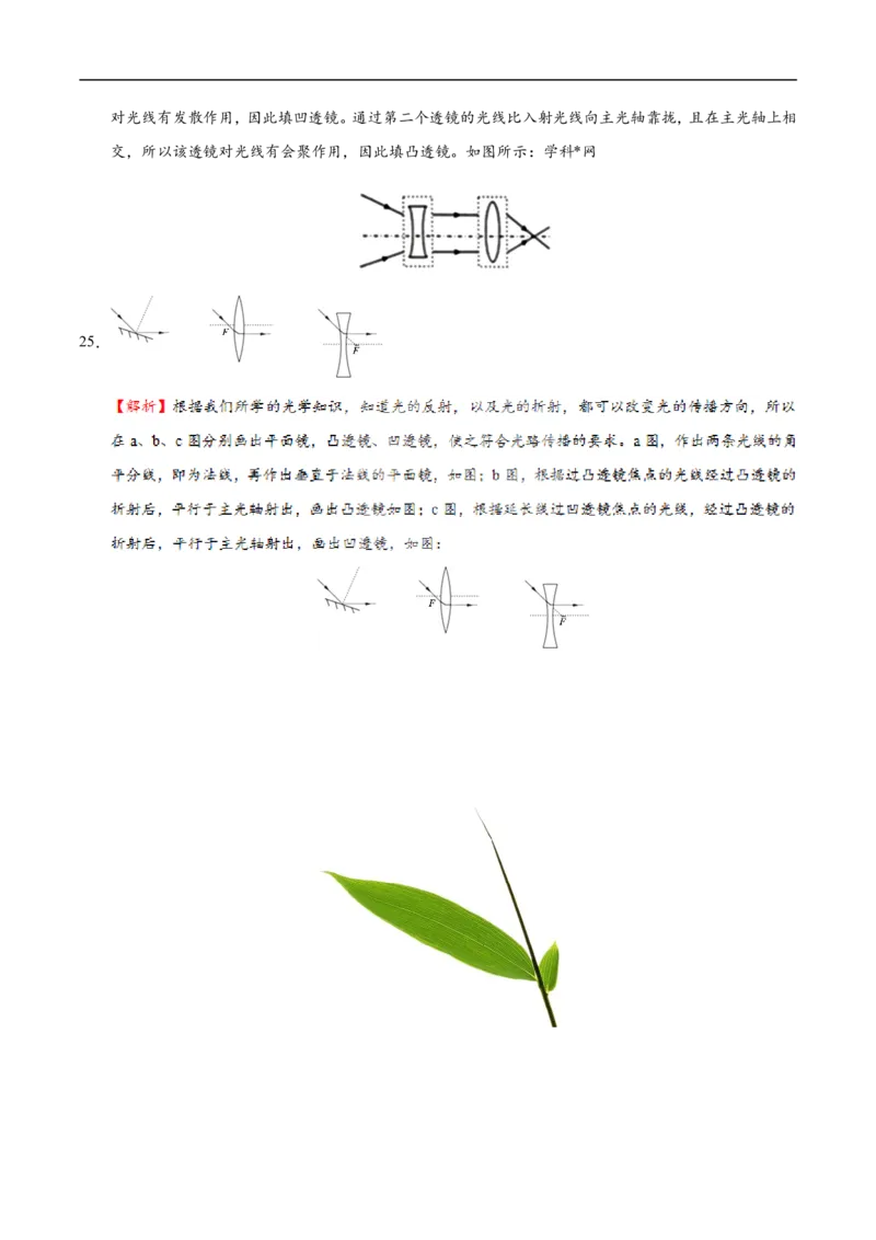 专题5.1透镜-初中物理同步讲义_初物_人教版初中物理初二三同步讲义习题练习八九年级电子资料word素材_20250116_181533_A017&mdash;&mdash;人教版初中物理初二三教案讲义专项练习八九年级电子版word资料