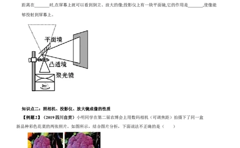 专题5.2生活中的透镜（原卷版）_初物_人教版初中物理初二三教案讲义专项练习八九年级电子版word资料_最新人教版初中物理初二上册_04（人教版）初中物理同步讲练八年级上册