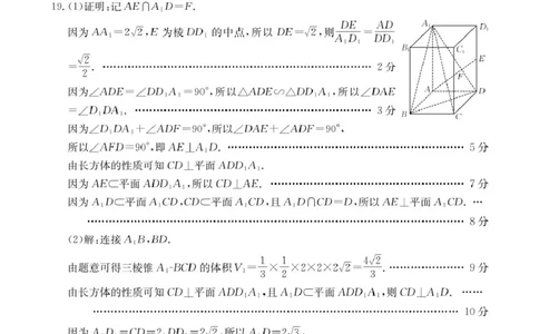 443A_2数学答案_2025年05月试卷_0525河北省邢台市质检联盟2024-2025学年高一下学期期中考试_河北省邢台市2024-2025学年高一下学期质检联盟期中考试数学试题（图片版，含详解）