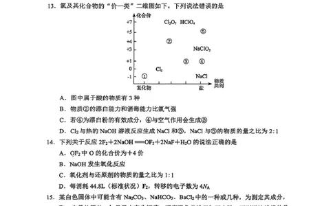 2025级日照市上学期期中校际联合考试-化学_2025年12月高一试卷_251212山东省日照市2025-2026学年高一上学期期中校际联合考试（全）