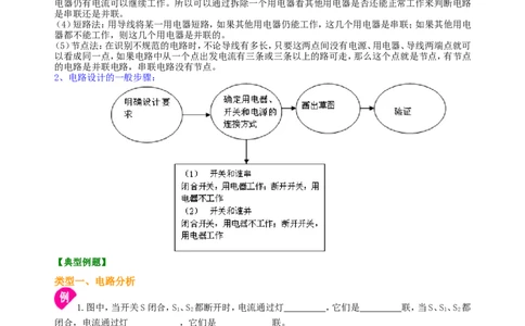 中考复习：电流和电路（提高）知识讲解_初物_1初中物理_4中考物理总复习_28总复习：电流和电路（提高）
