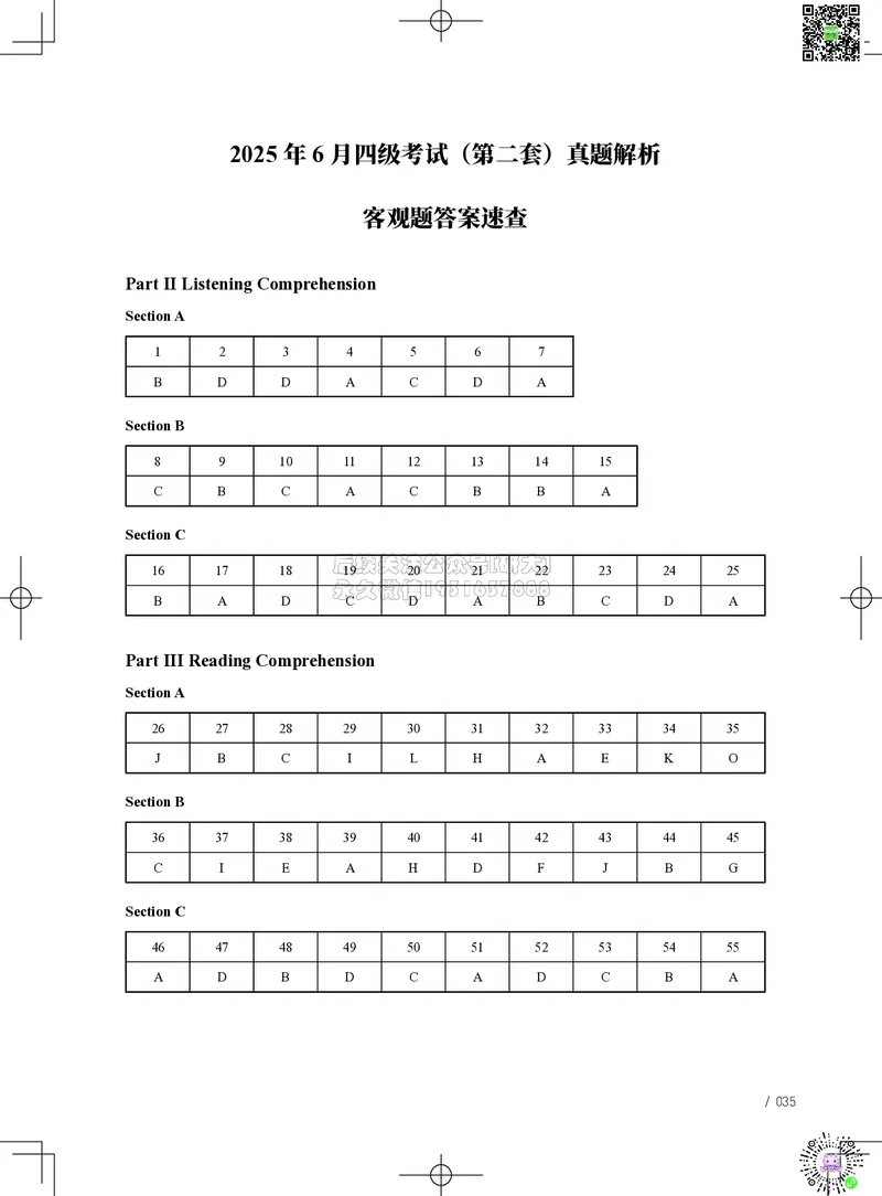 042025年6月四级考试真题解析（第一套+第二套+第三套）_2026年6月其他机构_05.2026四级英语26年06月_02.2026四级英语高途老师_03资料_02四级真题及解析_042025年06月四级真题&解析