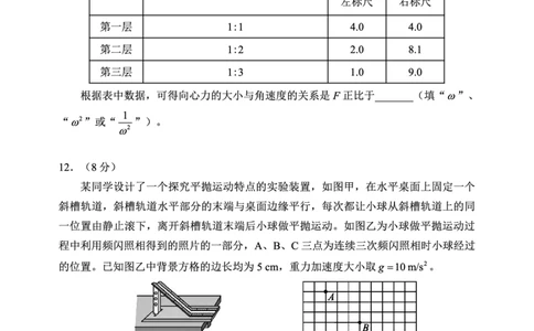 2024～2025学年度下期高中2024级期中考试物理试题_2025年04月试卷_0426四川省成都市蓉城名校联盟2024-2025学年高一下学期期中考试