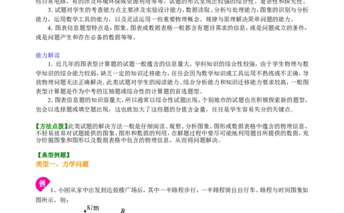 中考冲刺：图表信息专题（提高）知识讲解_初物_1初中物理_4中考物理总复习_45中考冲刺：图表信息专题（提高）