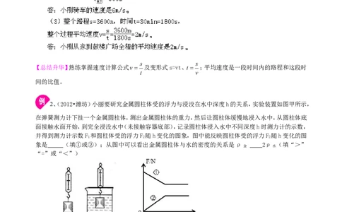中考冲刺：图表信息专题（提高）知识讲解_初物_1初中物理_4中考物理总复习_45中考冲刺：图表信息专题（提高）