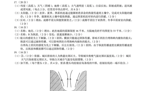 1号卷&middot;A10联盟2025级高一上学期10月学情诊断地理A答案_2025年10月高一试卷_251023安徽省1号卷&middot;A10联盟2025-2026学年高一上学期10月学情诊断（全）