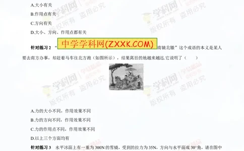 专题5.1力弹力重力（讲练）-2016年中考物理一轮复习讲练测课课通（解析版）_初物_1初中物理_物理：2016年中考物理一轮复习讲练测课课通全套打包116份