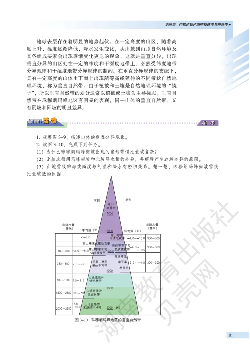 湘教版高中地理必修1_高中电子课本_9.高中地理课本_湘教版