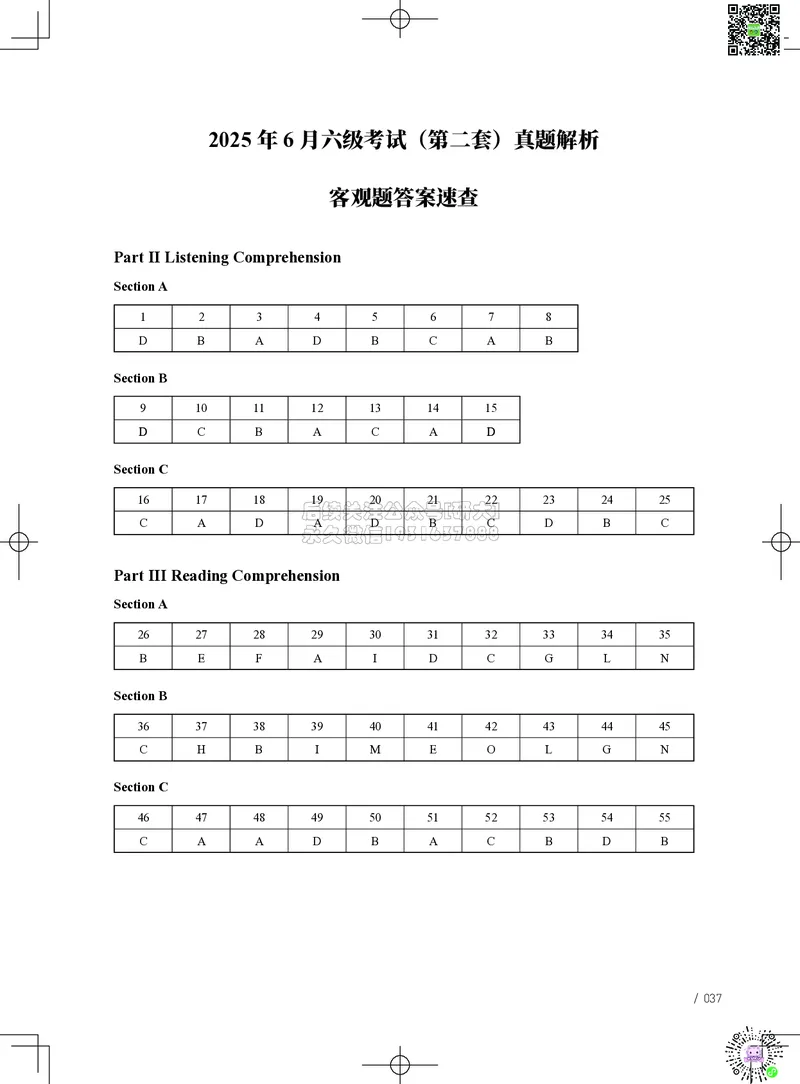 042025年6月六级考试真题解析（第一套+第二套+第三套）_2026年6月其他机构_06.2026六级英语26年06月_02.2026六级英语高途老师_03资料_02六级真题及解析_042025年06月六级真题&解析