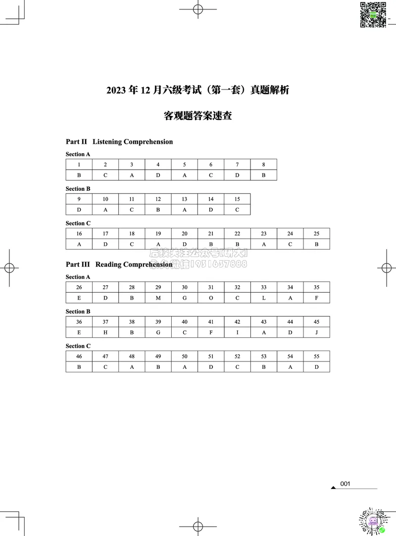 042023年12月六级考试真题解析（第一套+第二套+第三套）_2026年6月其他机构_06.2026六级英语26年06月_02.2026六级英语高途老师_03资料_02六级真题及解析_012023年12月六级真题&解析