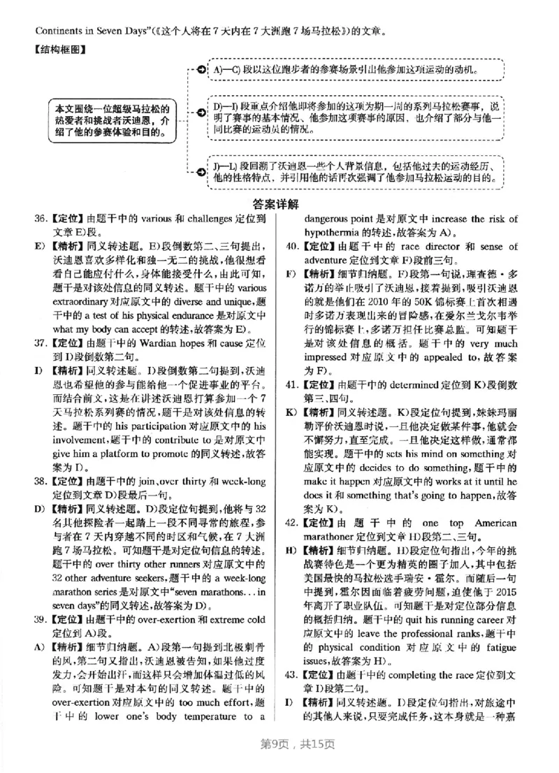 2022.12六级真题第1套答案及详解_四六级真题+资料包_六级真题_2022真题+解析+听力_2022年12月CET6真题+解析+听力音频全3套_2022年12月第1套