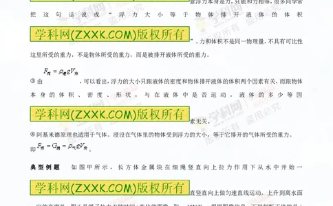专题8.2阿基米德原理浮力的应用（讲练）-2016年中考物理一轮复习讲练测课课通（原卷版）_初物_1初中物理_物理：2016年中考物理一轮复习讲练测课课通全套打包116份
