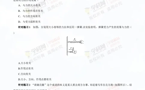 专题5.1力弹力重力（讲练）-2016年中考物理一轮复习讲练测课课通（原卷版）_初物_1初中物理_物理：2016年中考物理一轮复习讲练测课课通全套打包116份
