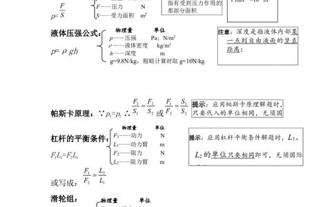 中考物理知识点总结_《初中全科目知识点汇总》_初中物理知识点汇总