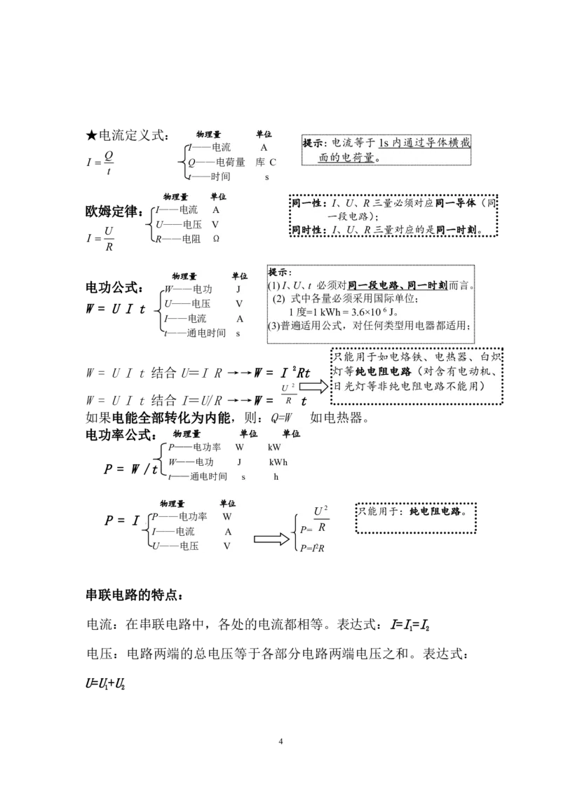中考物理知识点总结_《初中全科目知识点汇总》_初中物理知识点汇总