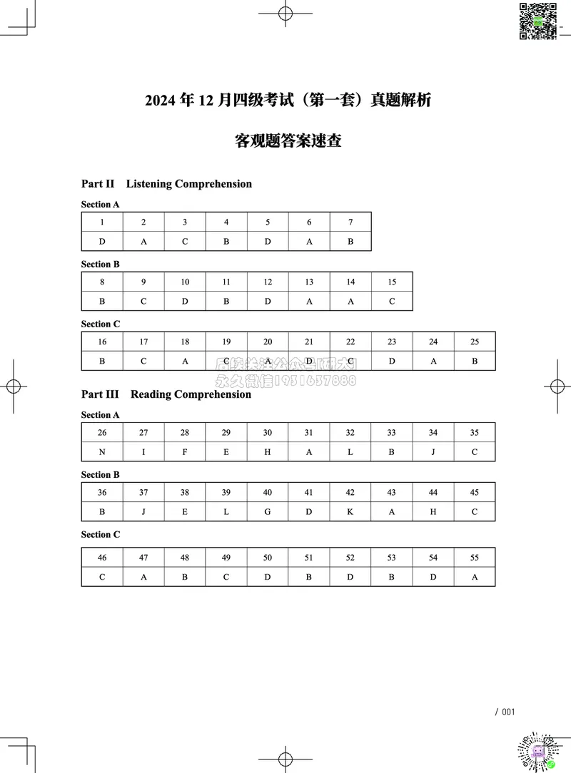 042024年12月四级考试真题解析（第一套+第二套+第三套）_2026年6月其他机构_05.2026四级英语26年06月_02.2026四级英语高途老师_03资料_02四级真题及解析_032024年12月四级真题&解析