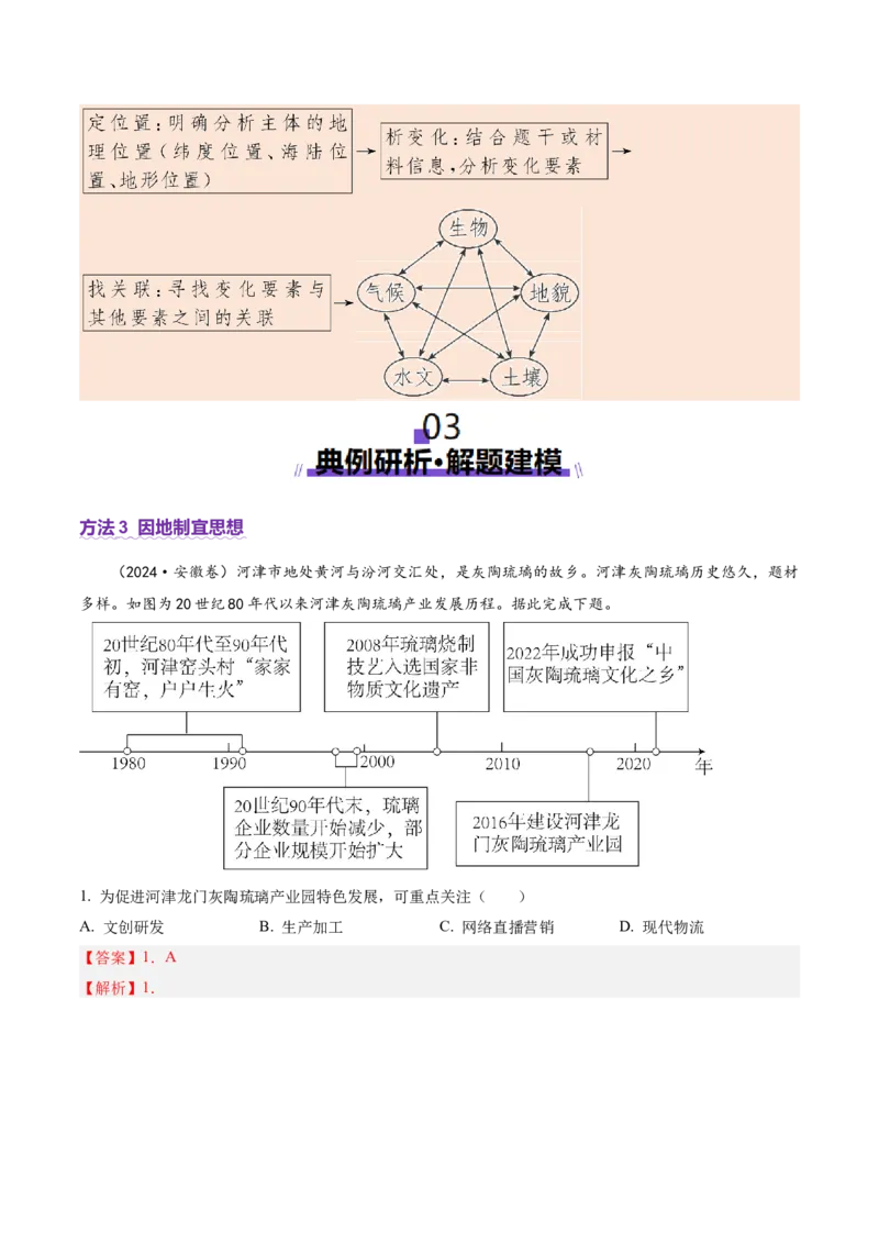 专题01选择题攻略（讲义）（解析版）_2025年新高考资料_二轮复习_上好课2025年高考地理二轮复习讲练测（新高考通用）3381954