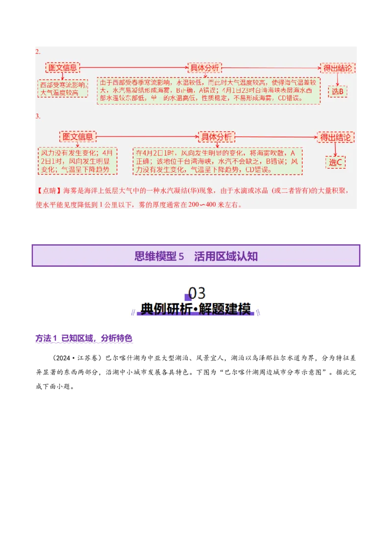 专题01选择题攻略（讲义）（解析版）_2025年新高考资料_二轮复习_上好课2025年高考地理二轮复习讲练测（新高考通用）3381954