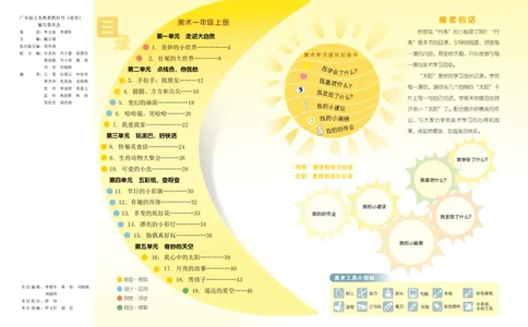 义务教育教科书&middot;美术一年级上册_电子课本_小学电子课本_07美术_岭南版